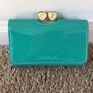Ted Baker Patent Leather Wallet GREAT CONDITION
